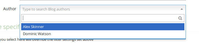 Screenshot showing a record picker for a 